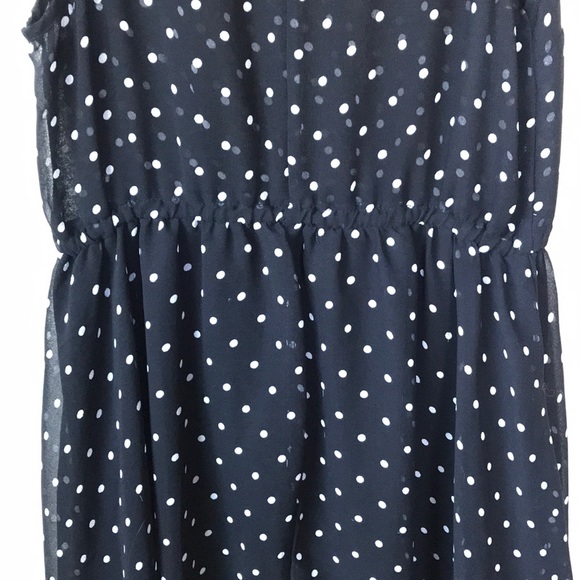 Sheer polka dot mini dress - Picture 3 of 4